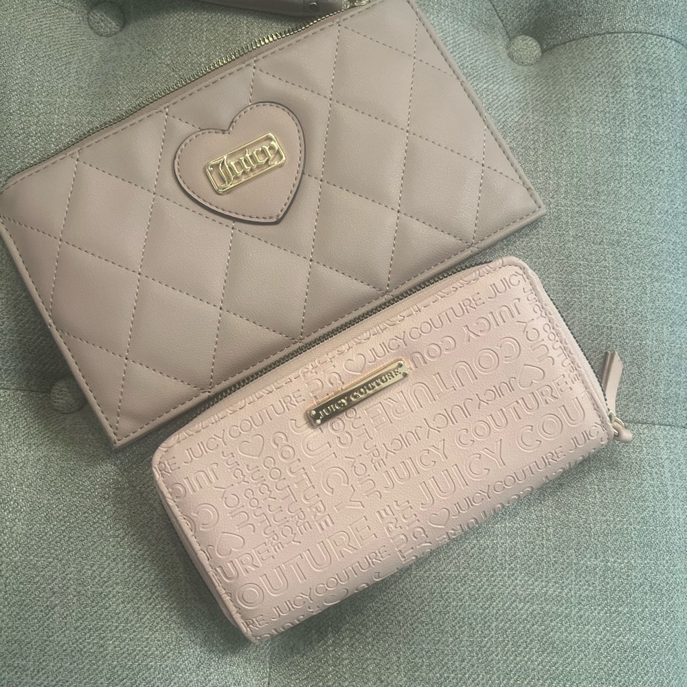 Juicy Couture Women's Gray Wallet Set